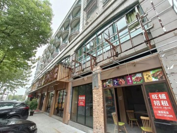 389濮院宏苑路永安路旺铺出租可做餐饮【九龙港商业街临街】